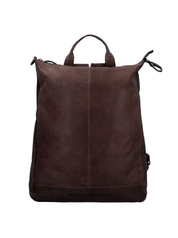 The Chesterfield Brand Wax Pull Up Rucksack Leder 40 cm in bruin