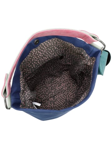 Fritzi aus Preußen Izzy07 Olga Canvas Schultertasche 27 cm navy