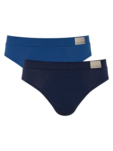 Sloggi Slip 2er Pack in Blau