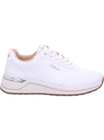 s.Oliver Schnürhalbschuh in weiß