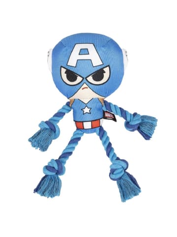 MARVEL Captain America Hundespielzeug Zahnpflege & Spielspaß in einem