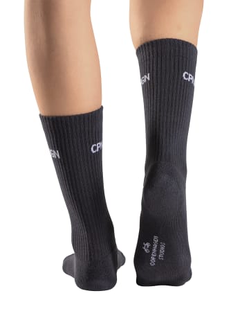 Copenhagen Studios Tennissocken in 1x anthrazit, 1x hell blau, 1x rosa
