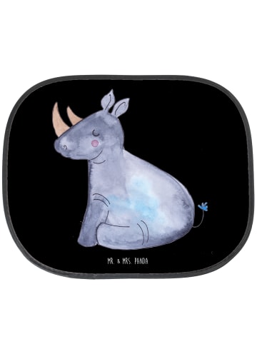 Mr. & Mrs. Panda Hitzeschutz Auto Einhorn Nashorn ohne Spruch in Schwarz