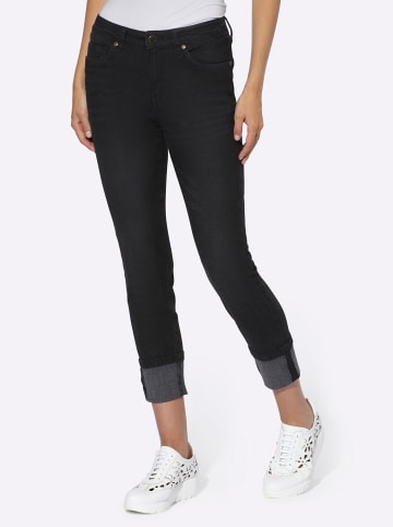Heine 7/8-Jeans in black denim