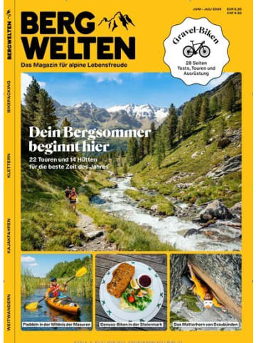 Hubert Burda Media 6 x BERGWELTEN Zeitschrift (Gutschein für Jahres Abo)