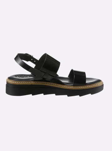 Heine Sandale in schwarz