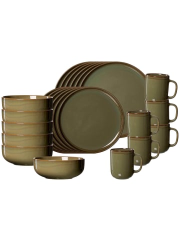 Ritzenhoff & Breker 24er Set Kombiservice Malaga in Grün