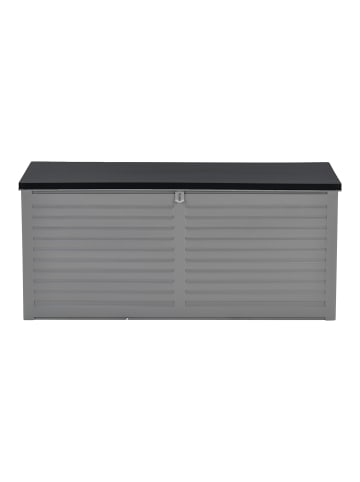 GMD Living Outdoor Kissenbox "PRIMO BLACK" 490 l wasserdicht in Farbe Grau - Schwarz