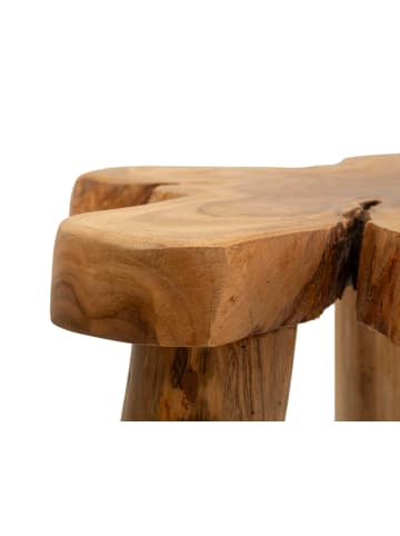Mauro Ferretti Tisch aus recyceltem Holz, 50x47x50 cm.