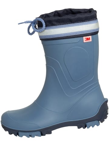 Bockstiegel Kinderstiefel Bente in stahlblau/dunkelblau