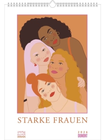 DuMont Kalenderverlag Kalender - DUMONT - Starke Frauen 2026 - Wandkalender - Hochformat A3 29,7 x 42