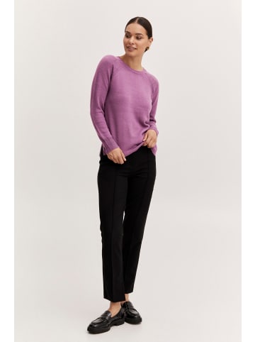 b.young Strickpullover BYMALEA SLIT JUMPER 3 - 20811905 in lila