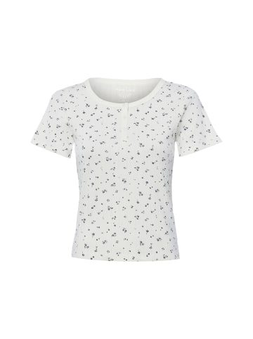 Marie Lund T-Shirt in ecru schwarz