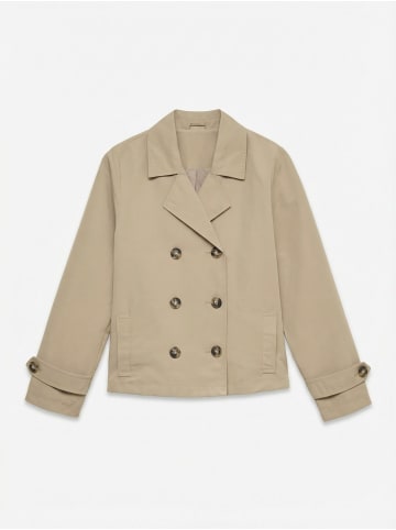 Vero Moda Girl Trenchcoat in Silver Mink