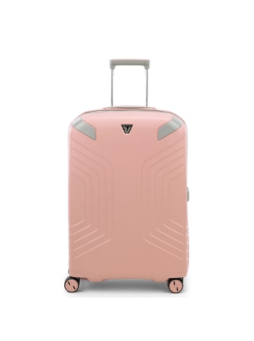 Roncato Ypsilon 2.0 Eco - 4-Rollen-Trolley 69 cm in rosa pastello