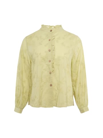 VINAJA Women Blouse in Light Green