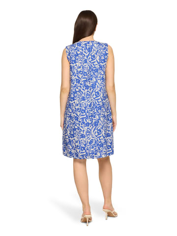 Betty Barclay Kleid in blau ecru - 0001