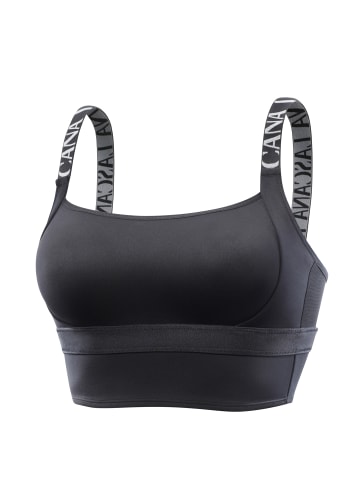 LASCANA ACTIVE Sport-BH in schwarz