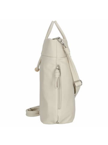 Zwei Perla PE120 - Henkeltasche 34 cm in off-white