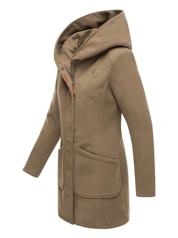 Marikoo Wintermantel Maikoo in Stone Brown