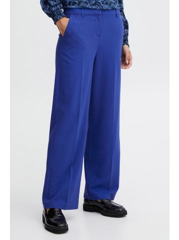 b.young Bundfaltenhose BYDANTA WIDE LEG PANTS 2 - 20806640 in blau