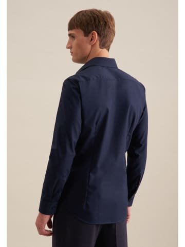Seidensticker Business Hemd Slim in Dunkelblau