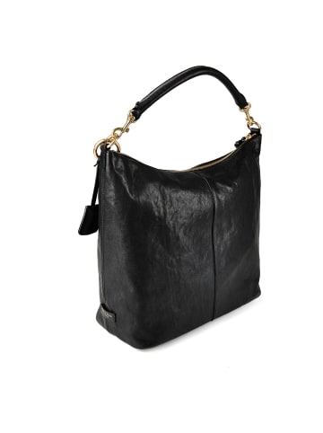 Marc O'Polo Schultertasche Leder 34 cm black