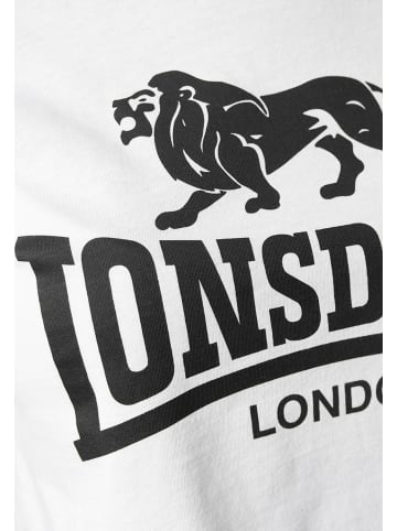 Lonsdale Shirt "Gutch Common" in Weiß