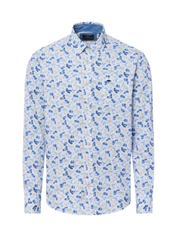 FYNCH-HATTON Hemd in weiß blau
