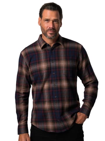 JP1880 Hemd in weinrot