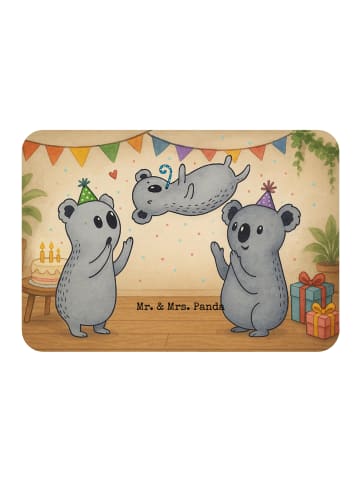 Mr. & Mrs. Panda Kühlschrankmagnet Koalas Geburtstag Design ohne... in Weiß