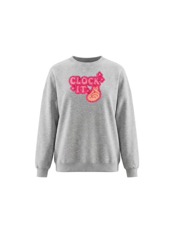 myMo Women Sweatshirt in Grey