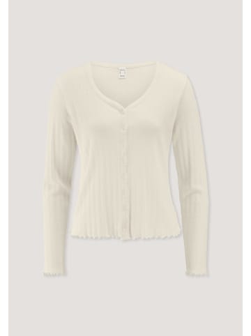 Hessnatur Hessnatur Pointelle Cardigan PURE COTTON aus reiner Bio-Baumwolle in natur