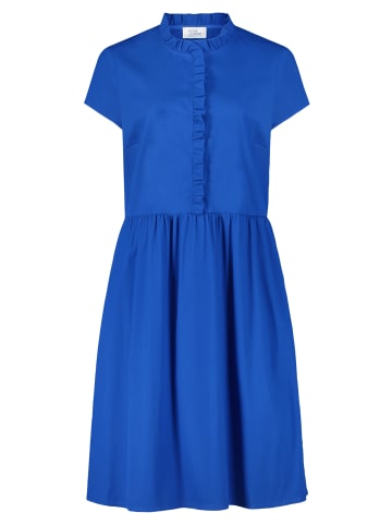 Vera Mont Sommerkleid mit Rüschen in Bright Lapis