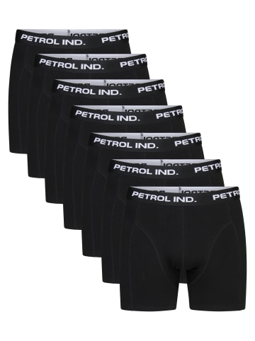 Petrol Industries 7er-Pack Boxershorts Route in Schwarz