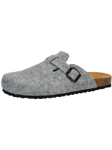 Lico Pantolette Bioline in grau in grau