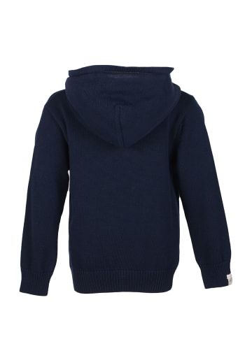 Band of Rascals Strick Kapuzenpullover " Bars " in blau