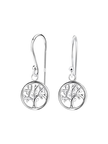 Alexander York Ohrringe TREE OF LIFE in 925 Sterling Silber, 2-tlg.