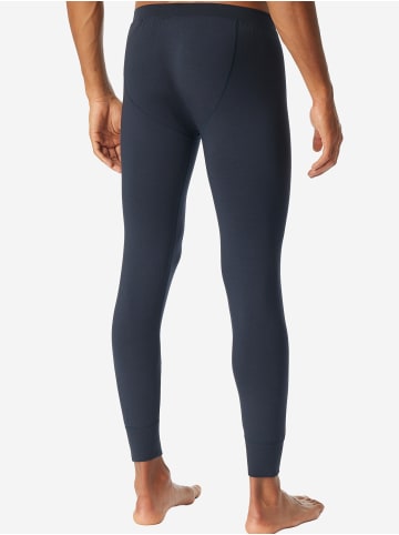 Schiesser Lange Unterhose Casual Warming in nachtblau