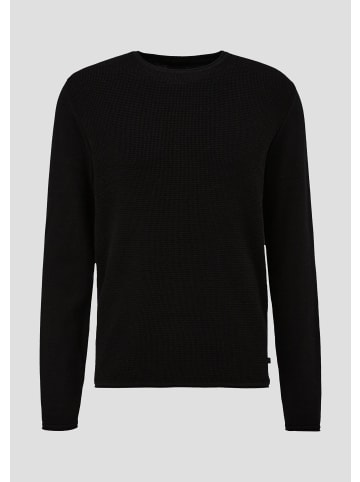 QS Strickpullover in 9999_schwarz