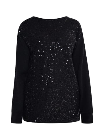 usha BLACK LABEL Damen Strickpullover in Schwarz