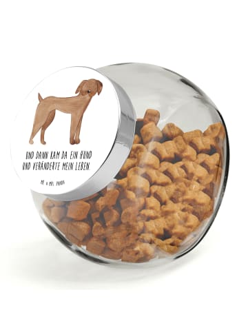 Mr. & Mrs. Panda Dose Hund Dogge mit Spruch in Weiß