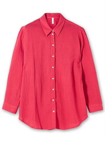 sheego Hemdbluse in magenta