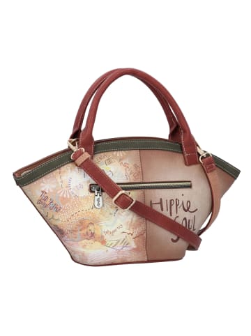 Anekke Peace & Love Handtasche 16 cm in mehrfarbig