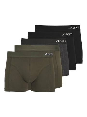 Aprel 5er-Pack Trunks in Black 1