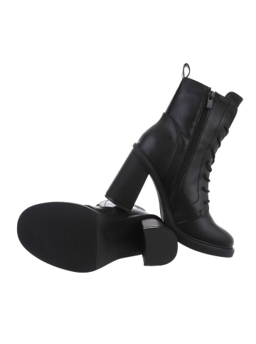 Ital-Design Stiefelette in Schwarz