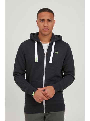 !SOLID Kapuzensweatjacke SDBennZip Kapuzenjacke in Grau