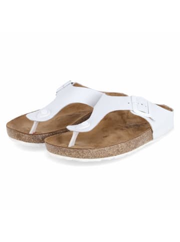 HAFLINGER Pantolette in weiss