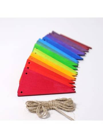 Grimm's Wimpelkette Regenbogen Bausatz ab 1 Jahr in bunt