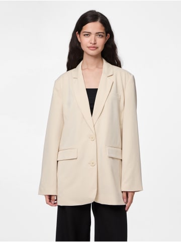 Pieces Oversize-Blazer in Sandshell